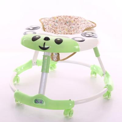 China With Two Function Baby Trolley Cheap Walking Walker With Push Bar For Baby 6 Months - 3 Years Old 6 Blue Green Mute Wheels With Ce for sale