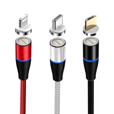 China Magnetic Micro USB Cable 5A 360 Type C Cable Quick Charge Data Transfer Magnetic For iPhone Xiaomi Mobile Phone USB Cable Charger Fast Charging Magnetic Wire for sale