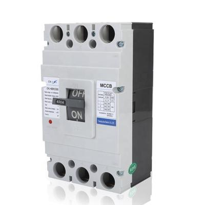 China Widely Used Electrical Equipment Supplier 400A 3 Pole Molded Case Circuit Breaker for sale