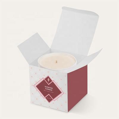 China Wholesale Custom Professional Luxurious Disposable Paper Box For Candle Packaging for sale