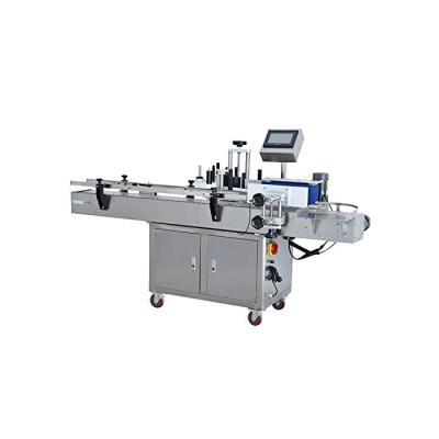 China MT-200 Automatic Food Round Bottle Labeling Machine Beer Bottle Plastic Labeler Glass Labeling Machine for sale