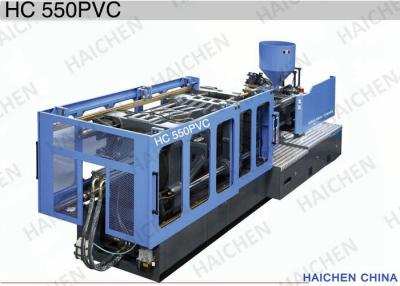 China Máquina horizontal hidráulica da modelação por injecção de encaixe de tubulação do PVC de 550 toneladas à venda