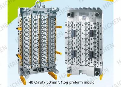 China Hot Runner Steel 48 Cavity 30g PET Preform Mould for Plastic Bottle for sale