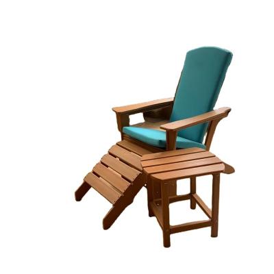 China Foldable Plastic Wooden Frog Chair Outdoor Sun Pool Leisure Folding Chair for sale