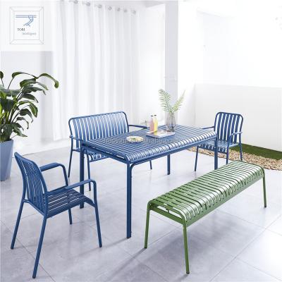 China Durable/waterproof/UV resistant/anti-corrosion anti-rust outdoor chair easy to clean aluminum chair patio yard chair for sale