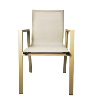 China Durable/waterproof/UV Teslin Mesh Aluminum Alloy Chair Restistant Rust Resistant Aluminum Alloy Frame New Price Popular Outdoor Chair for sale