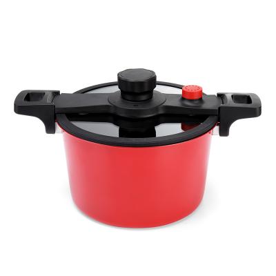 China 2022 low 6 L high quality viable carbon steel kitchenware set cooking pot cookware set low pressure cooker for sale