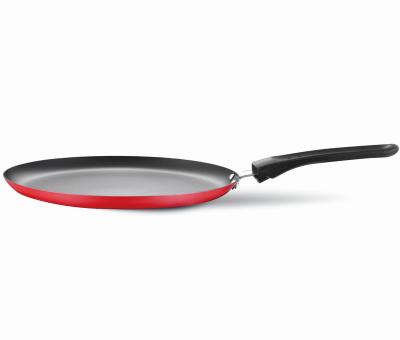 China Kitchenware Traditional HOT Cookware 20CM Non-Stick Pizza Pan With Bakelite Handle for sale