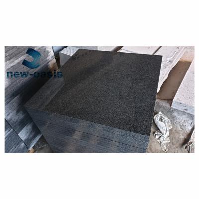 Китай chinese dark grey G654 granite Tile polished flamed for step rise and cladding customized size and finishing available продается