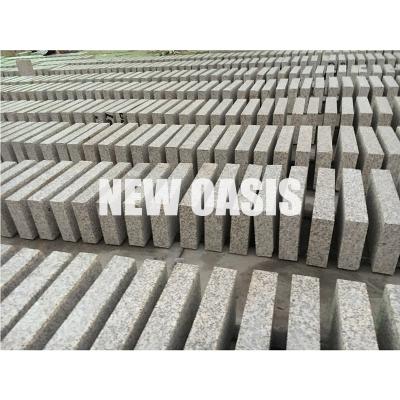 China Chinese Light grey grnaite G602 G603 G623  curved stone kerbstone curbstone road boarder paving  outdoor paving  for wholesale zu verkaufen