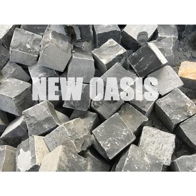 China Bush Hammered  flamed Tumbled Sandblasted Chiselled Mushroom Hainan Black Basalt stone for interior or exterior for sale for sale