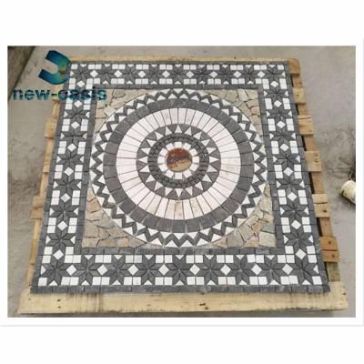 China Square shape Multi-color slate net paste floor tiles for garden yard paving cultural stone paving with mesh culture stone for sale