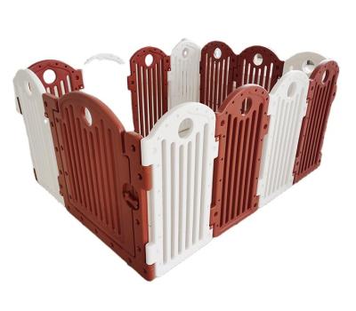 China New Breathable Brown Indoor Fence For Dogs for sale