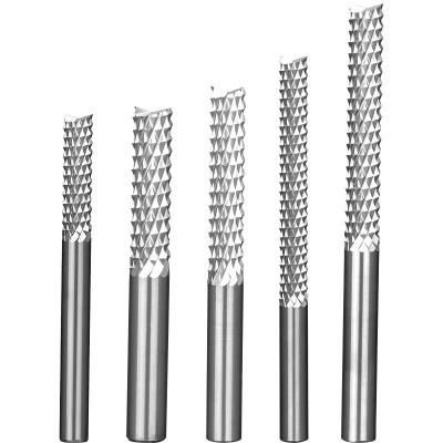 China CNC Milling Tungsten Carbide Machining Solid PCB Engraving Bit Corn Teeth End Mill Corn Router Bit CNC End Mill Corn Bit For PCB pcb for sale