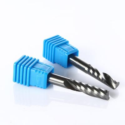 China Hot Factory Sales Carbide JSX CNC Machining Center Tool Single Flute Solid Carbide End Mill For Woodworking for sale