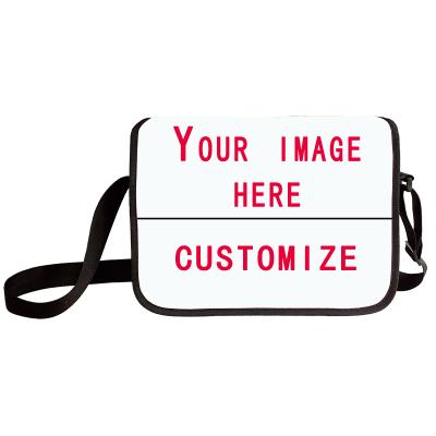 China Custom Printing Large Sling Cross - Body Bag Men Women Messenger Bags Schoolbag For Kids Shoulder Bags Kids Handbag for sale