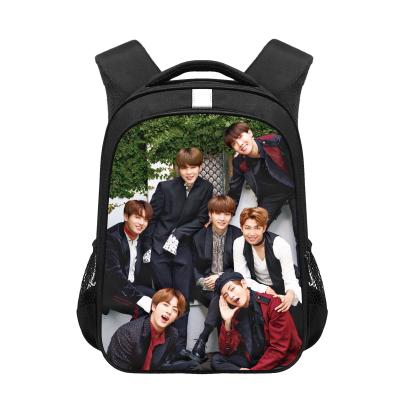 China K-Pop Waterproof Backpack Korea Bags For Girls Backpack Waterproof For School Student Daypack Custom Design Printing Laptop Backpack for sale