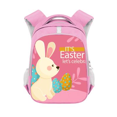 China Fashionable Rabbit Design Kindergarten Schoolbag Easter Kids Cartoon Bookbags School Backpack Waterproof Wholesale Kids Bag For Children for sale