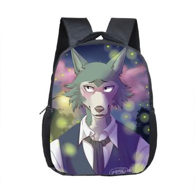 China Waterproof Anime beastars backpack kids school bags boys girls cartoon kindergarten backpack kids toddler bags bookbag gift for sale