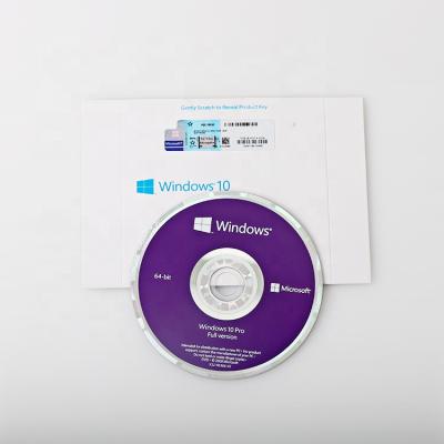 China windows 10 pro full package oem dvd full version win 10 original windows 10 pro full version for sale