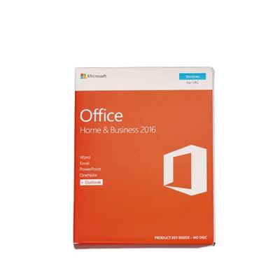 China Send by Email Good Quality Microsoft Office Home and Business 2016 Product Key for PC Office HB Office 2016 Home and Business 2016 for sale