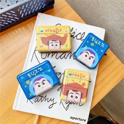 China For Earphone IMD Silicone Cases For AirPods 1 Cover Device Woody Buzz Joy Story 2 Cartoon Design For Pro Earphone Airpods Cases Wholesale for sale