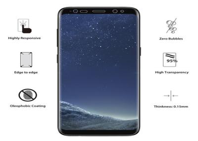 Cina 3D ha curvato il protettore molle dello schermo di TPU per Samsung S8/S8 più il tocco accurato in vendita