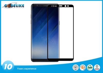 China protetor curvado 3D da tela de 0.33mm, filme antiabalo de vidro moderado do Samsung Note 8 à venda