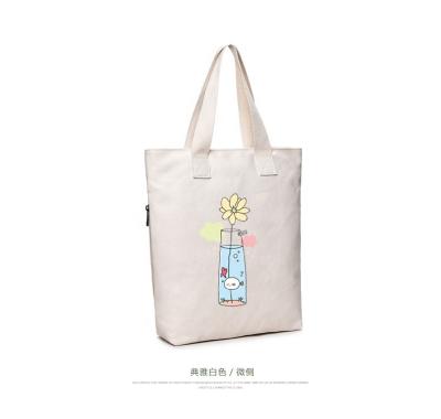 China Hot Selling New Style Women Canvas Shopping Bag Eco - Friendly for sale