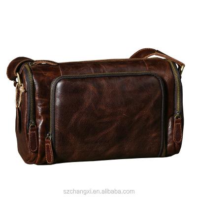 China High Quality Men's Real Genuine Leather Bags Laptop Briefcase Satchel Men's Messenger Bag for sale