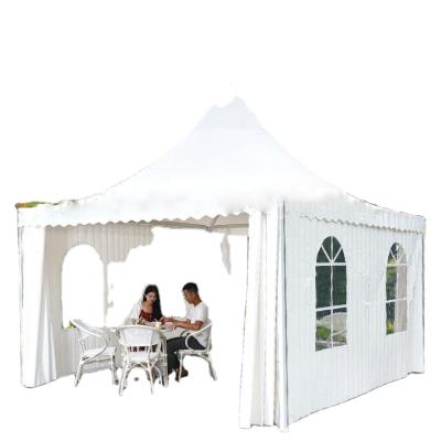 China High Quality Metal Durable Galvanized Steel Outdoor Backyard Wedding Party Events Advertising Gazebo 6*6m Car Tent Garage for sale