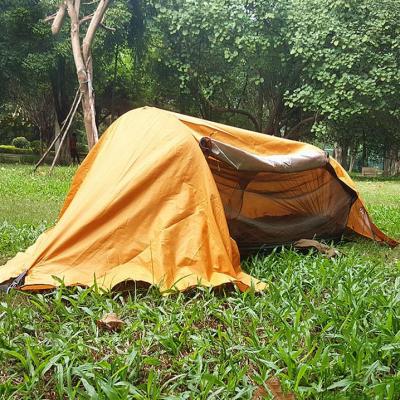 China Extended Type High Quality Easy Setup Supporting 200kg/440lbs Outdoor Camping Hammock Fishing Mosquito Net With Cover Tree Hanging Tent for sale