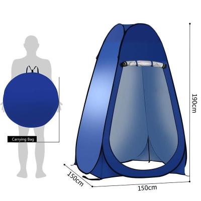 China Wholesale Customized Color Automatic Camping Shower Extended Type Waterproof Outdoor Toilet Dressing Privacy Pop Up Tent Beach Tents for sale