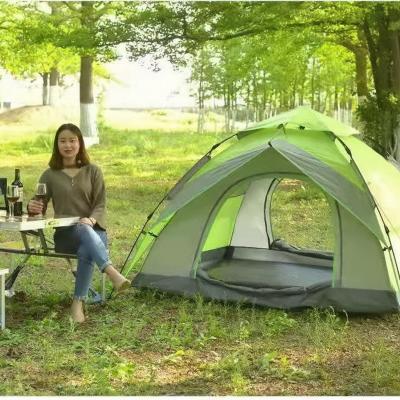 China Extended Type Hot Sale New Products Cheap Double Layers Automatic Camping Outdoor Fishing Trekking Picnic Pop Up Tent Beach Tent for sale