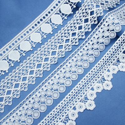 China Viable Wholesale Korean French Decorative Lace Embroidery Lace Trim for sale