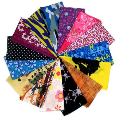 China Seamless Bandana Multifunctional Polyester Fiber Wholesale Sunblock Headband Tube High-elastic for sale