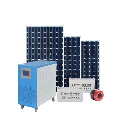 China Home : Solar Panel China Factory Good Quality 8kw Ground Rack Off Grid Solar Power System for sale