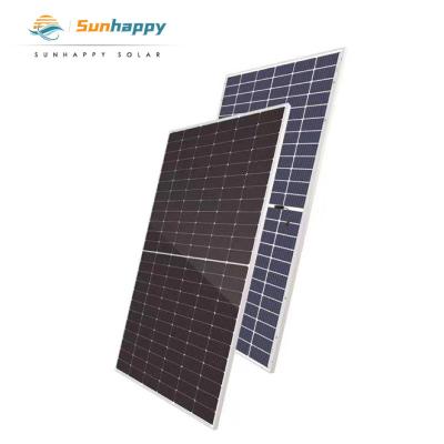 China SHM590--600HM High Quality Security Completo Panels Black Solar Panel 210mmx210mm for sale