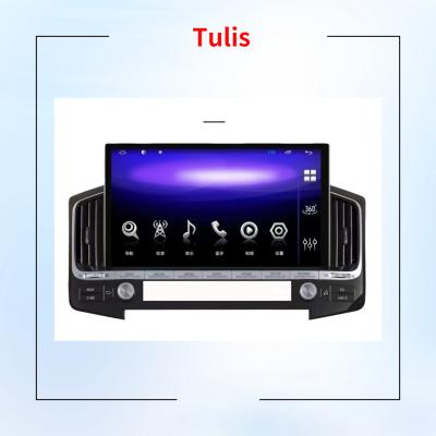 China Integrated 360 Camera System 13.3 Inch IPS Screen With Voice Control Carplay Android Auto For Toyota Land Cruiser 2016-2020 Dash Navigation Auto Radio for sale