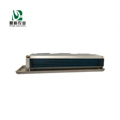 China Greenhouse DINGKE FCU Ceiling Mounted Fan Coil Unit for sale