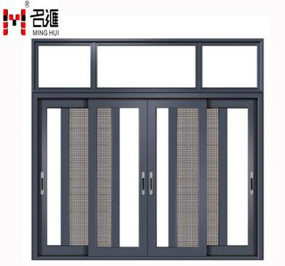 China Modern Aluminum House Graphic Design Aluminum Sliding Window Cheap Price for sale