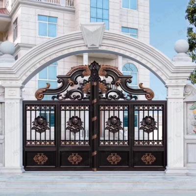 China Continental Aluminum Easily Assembled Main Aluminum Sliding Door Of Die Casting Simple Design Latest Style For Villa for sale