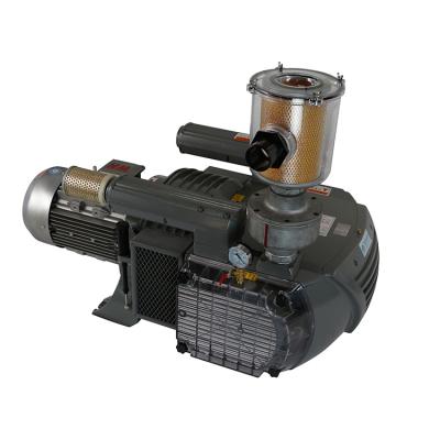 China Self-Lubricating Compressor Oil Sealed Rotary Vane Vacuum Pump Less Free for sale