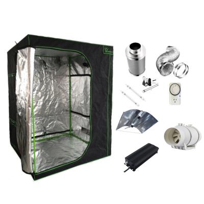 China Easily Assembled HPS 600w 1000w Hydroponic Grow Tent Complete Kit For Garden Greenhouses for sale