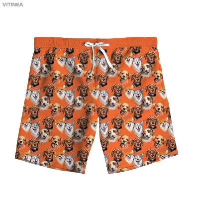 China Wholesale Anti-wrinkle Swim Trunks 3D Printing Pattern Suits Creative Dry Beach Casual Sports Shorts Summer Swimwear Swimwear With Pockets for sale