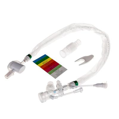 China CSS Original Design With Blue Soft Tip CE ISO Certificate Single Lumen Tube 72H Swtich 16Fr Closed Suction Catheter for sale