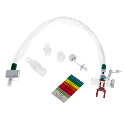 China CSS Original Design With Blue Soft Tip Healthcare 72h Disposable Medical Automatic T-piece Suction Catheter System Types for sale