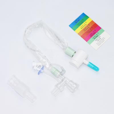 China CSS Original Design With Blue Soft Tip Normal Child 6FR Closed Suction Catheter 24H Closed Suction System for sale