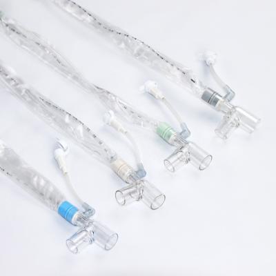 China CSS original design with blue soft tip simple design easy to use 24H closed suction catheter system for sale