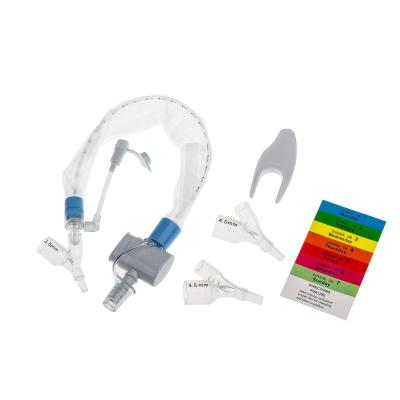 China CSS Original Design With Tip High Quality Child Blue Soft Suction System 24H Disposable Closed Type Closed Suction Catheter for sale